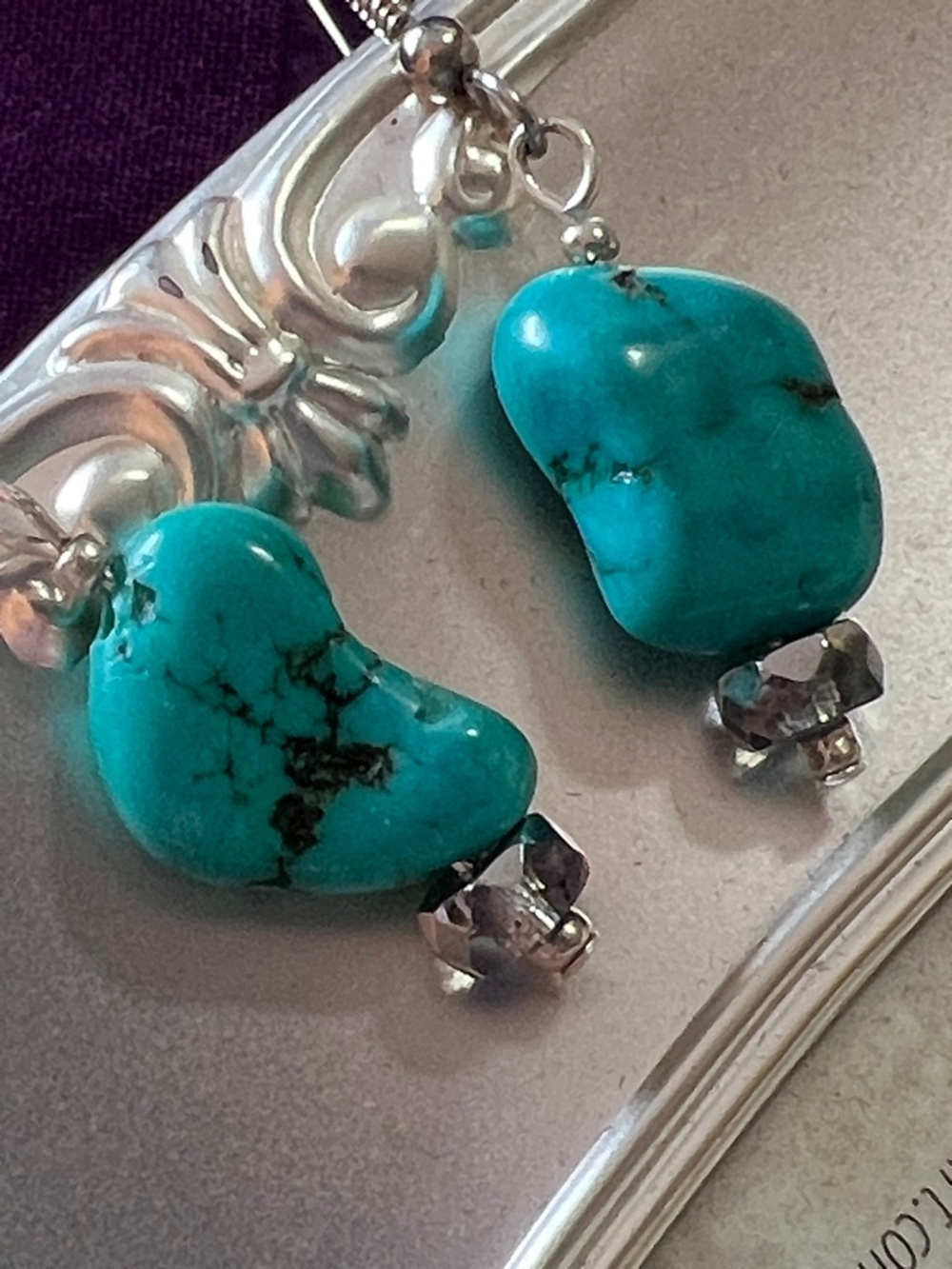 Magnesite Earrings.